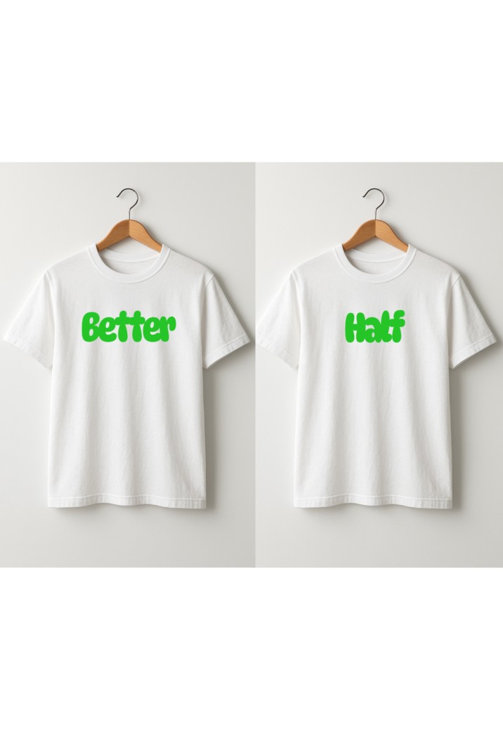 Better Half Oversized T-Shirt – Made for Your Perfect Match