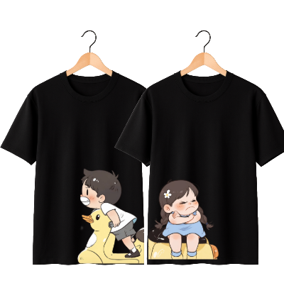 Scooty Love Oversized Graphic T-Shirt