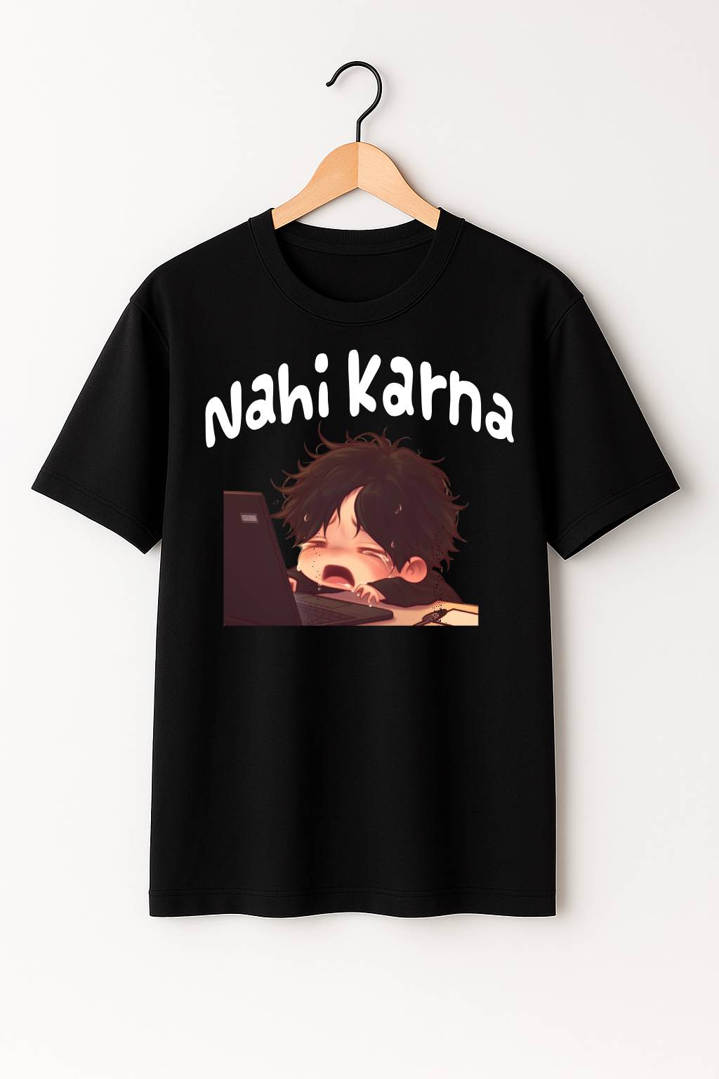 Nahi Karna IT Job Oversized Tee"